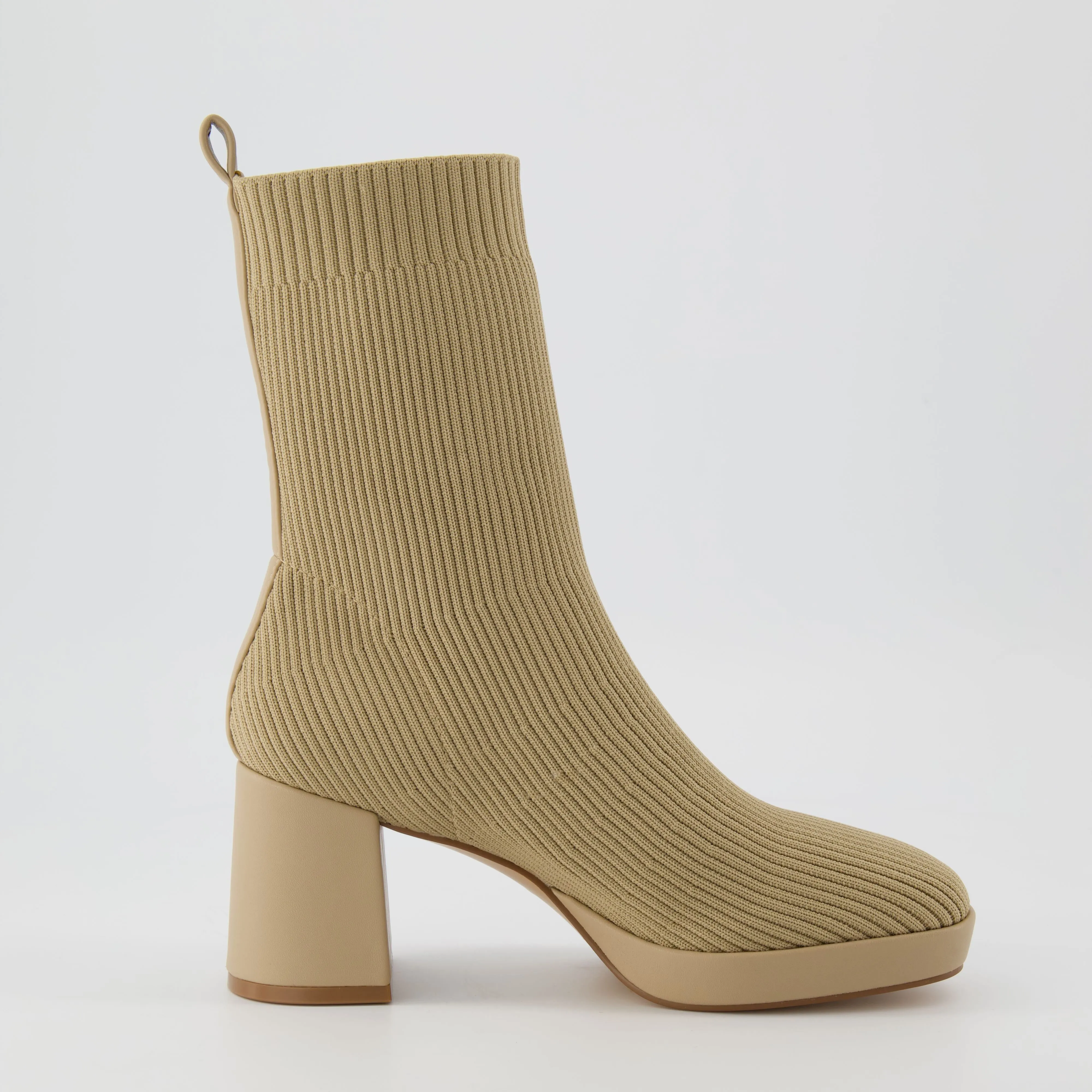 Bancroft Stretch Knit Heeled Boot