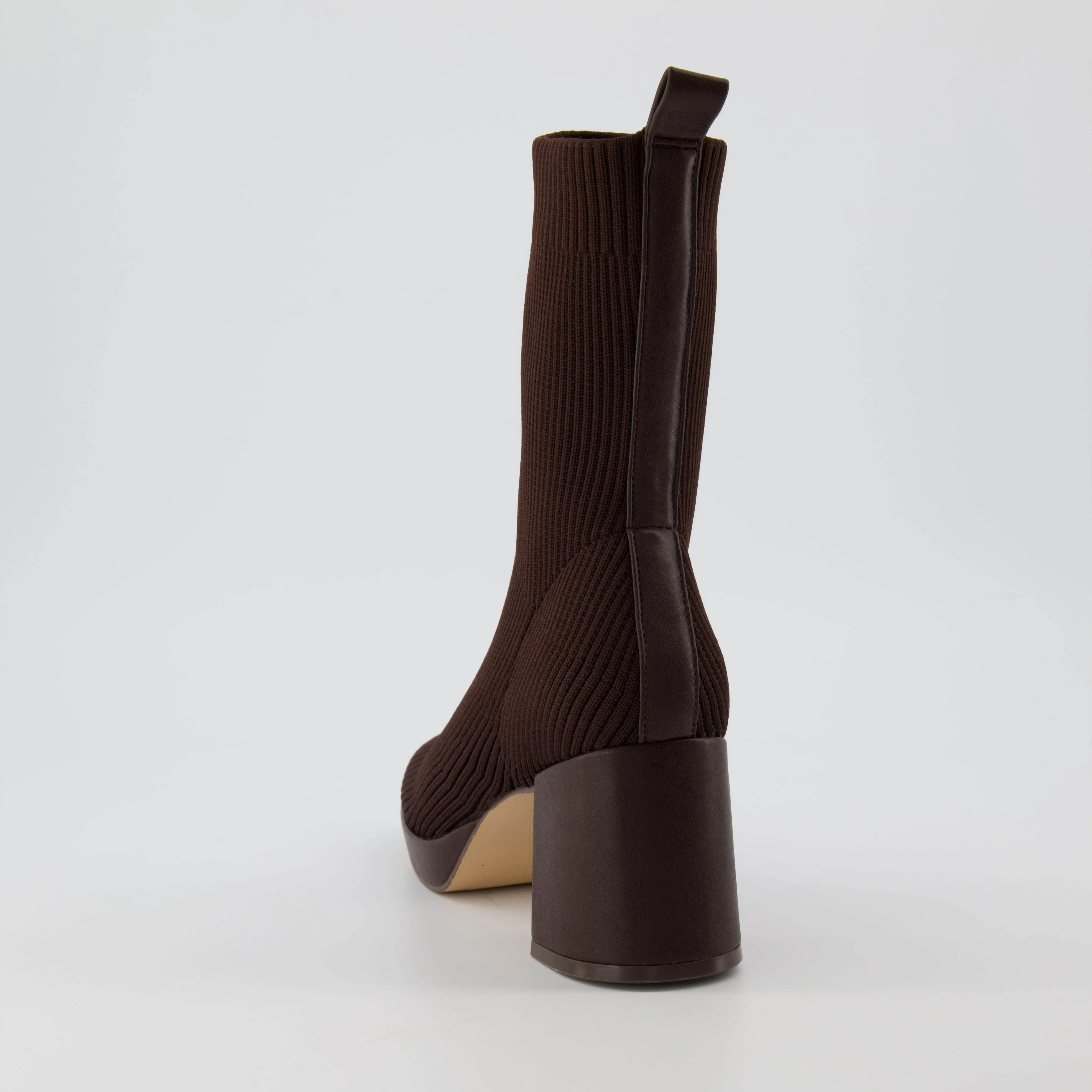 Bancroft Stretch Knit Heeled Boot