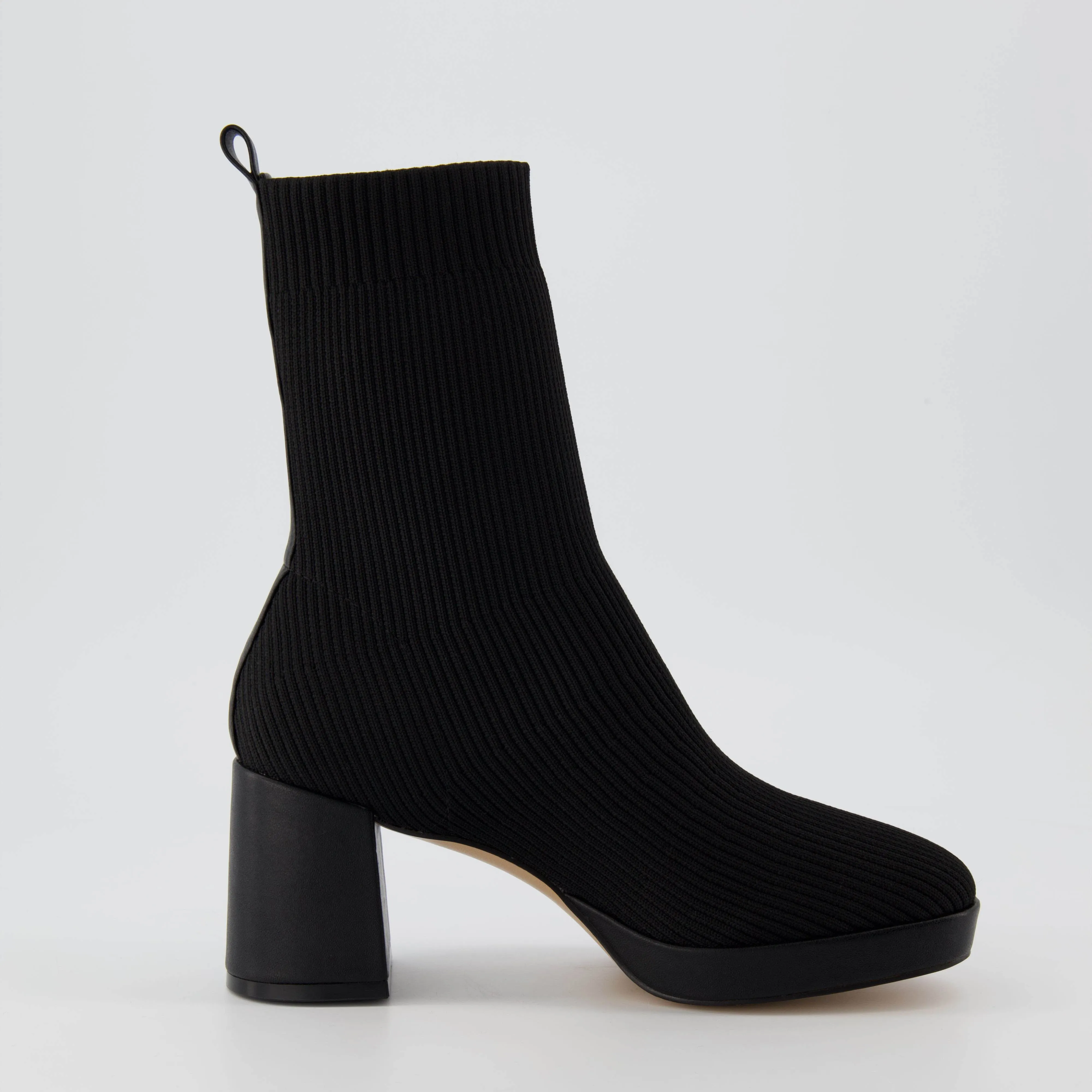 Bancroft Stretch Knit Heeled Boot