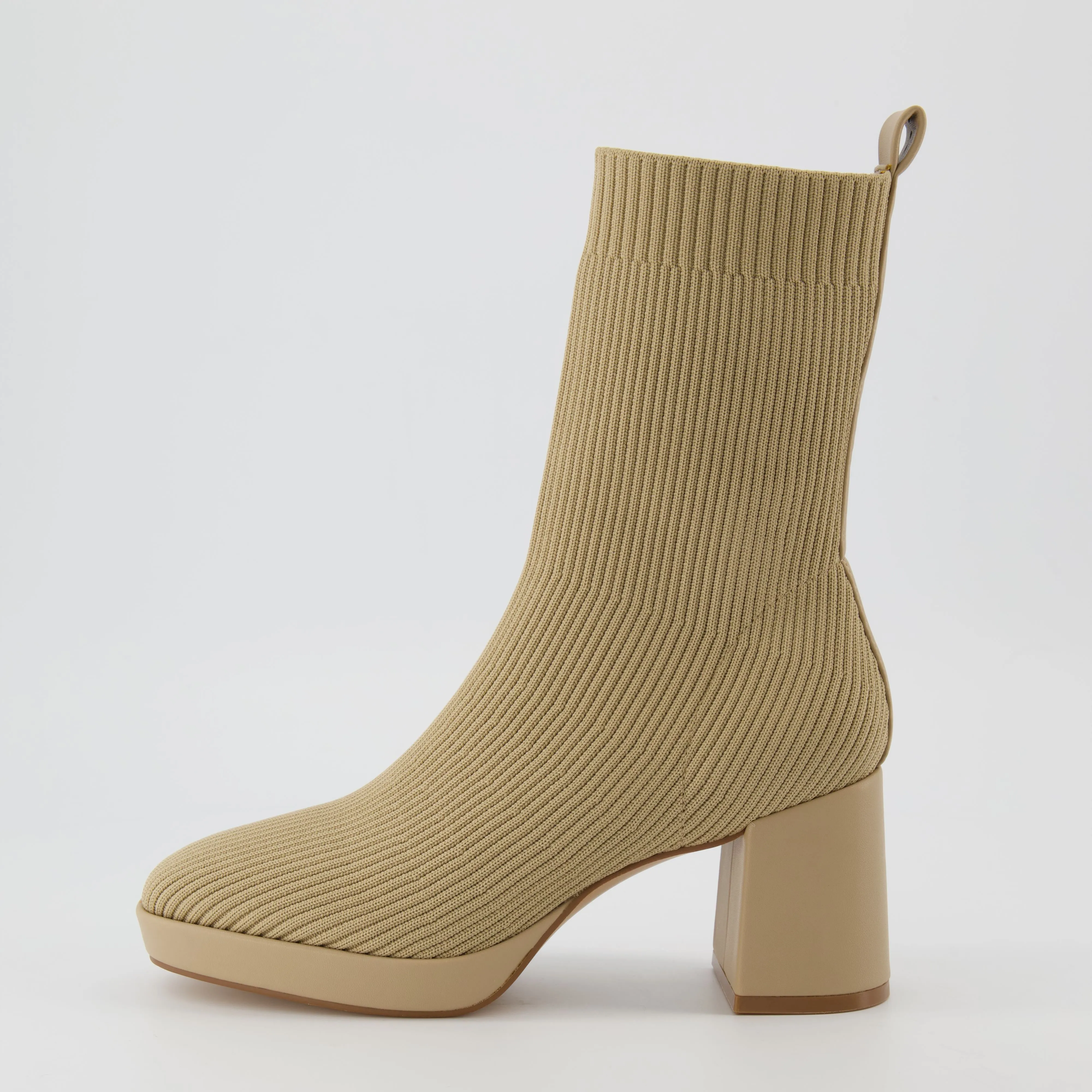 Bancroft Stretch Knit Heeled Boot