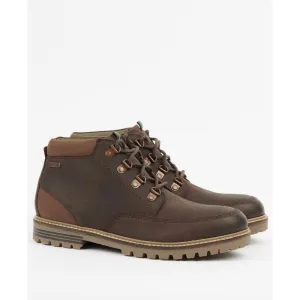 Barbour Fenton Mens Derby Boot - Mocha