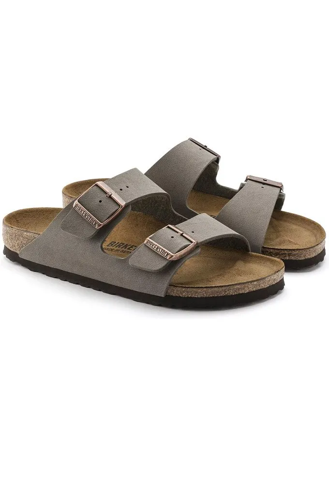 Birkenstock Arizona Birkibuc Unisex Regular Fit Sandals