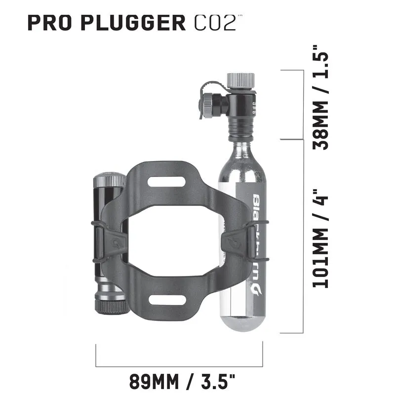 Blackburn Pro Plugger CO2 Bike Tire Inflator Kit