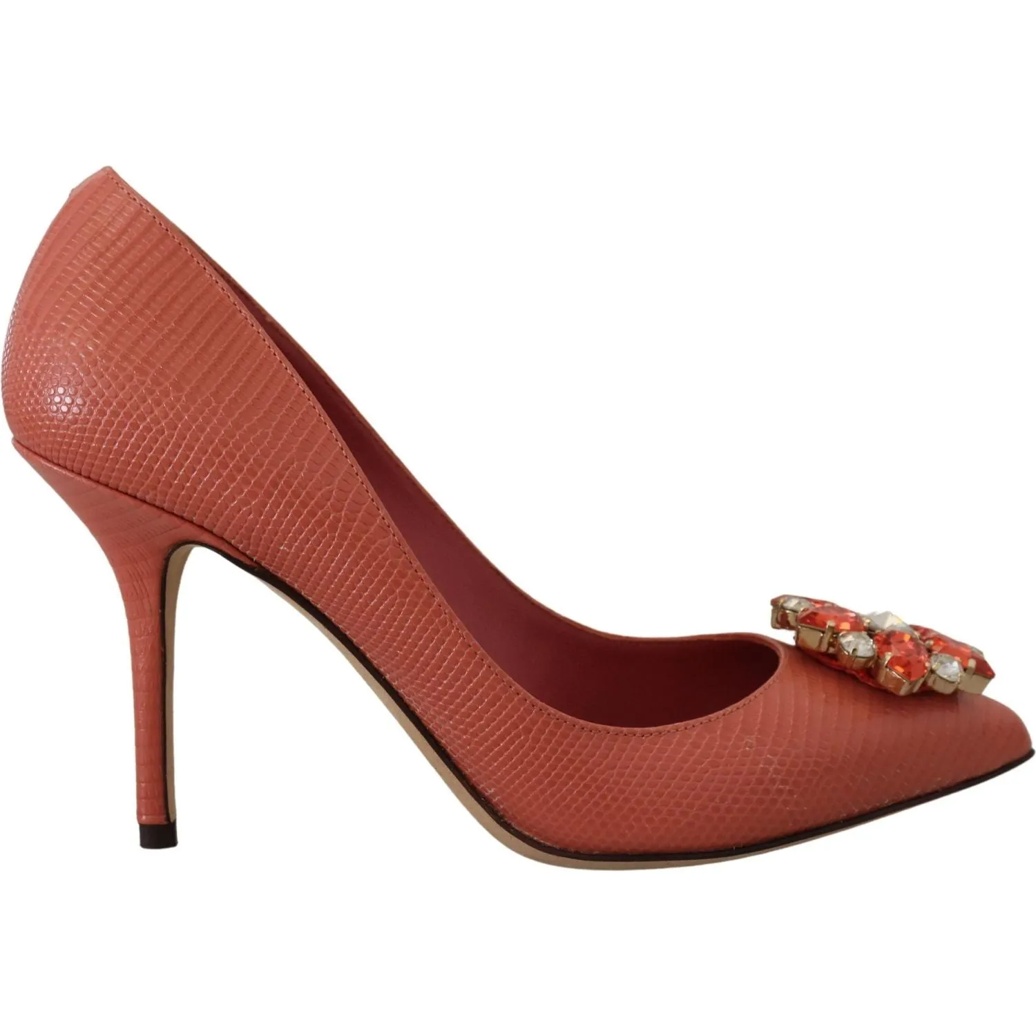 Dolce & Gabbana Exotic Leather Heels Pumps in Pink