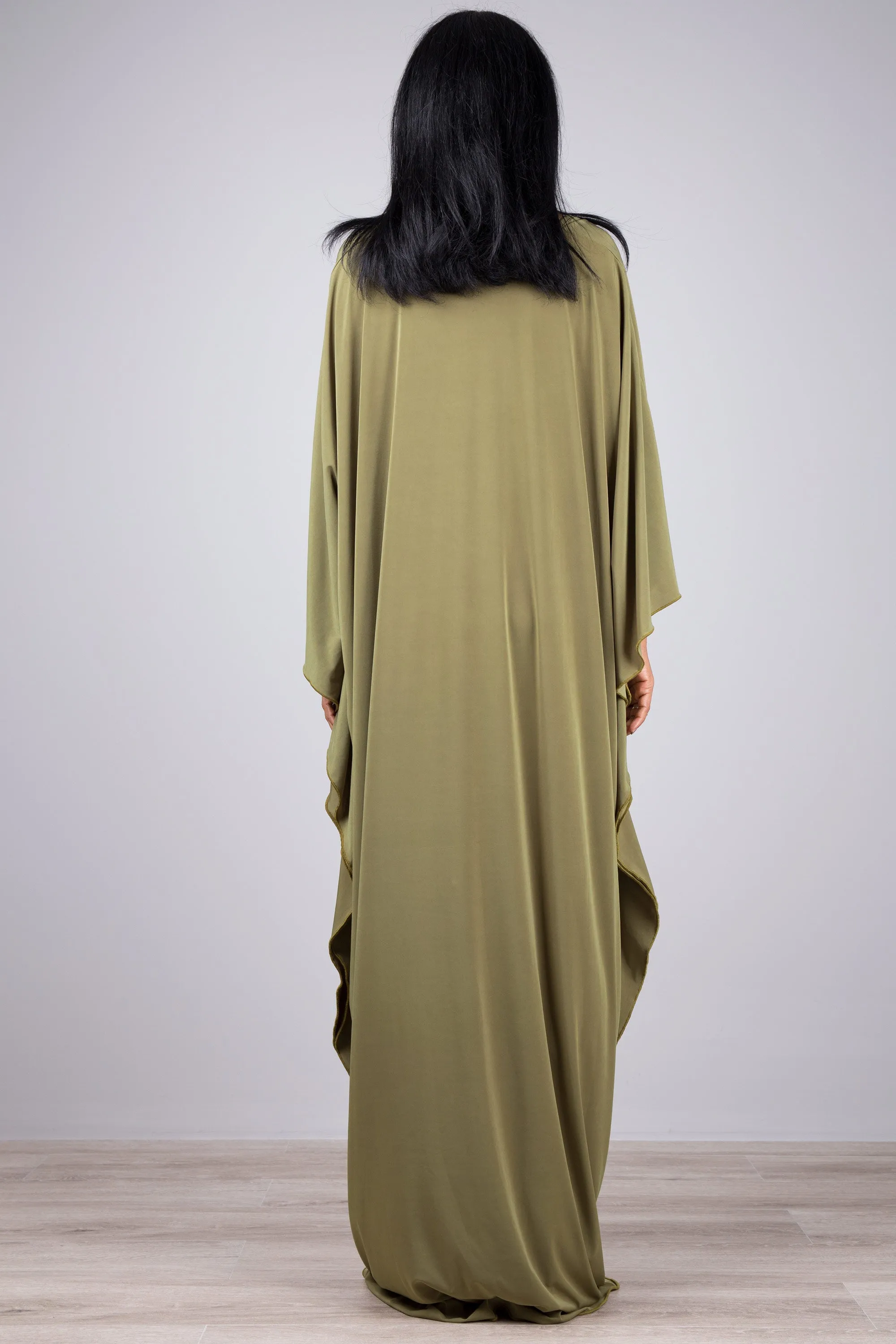 Green kaftan