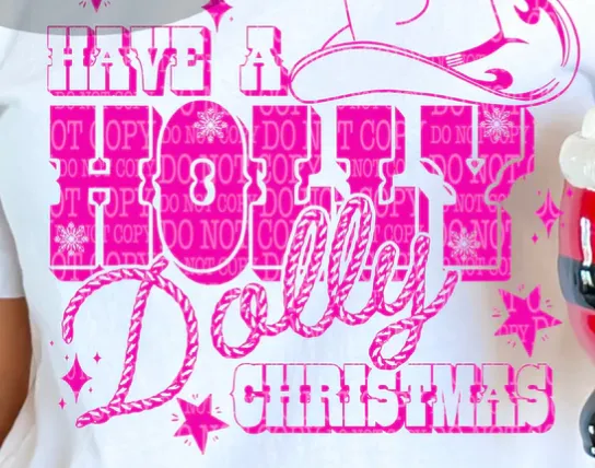 Holly Dolly Christmas~ Adult Unisex