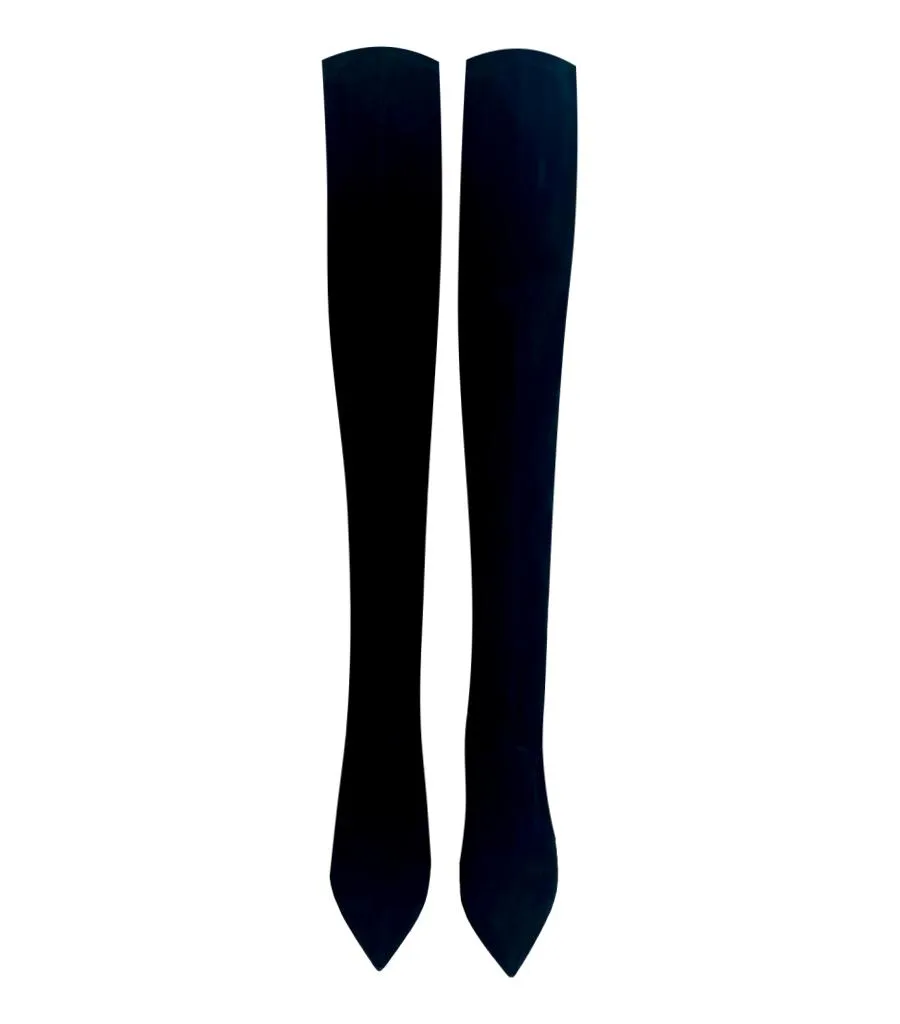 Le Silla Thigh-High Suede Boots. Size 36