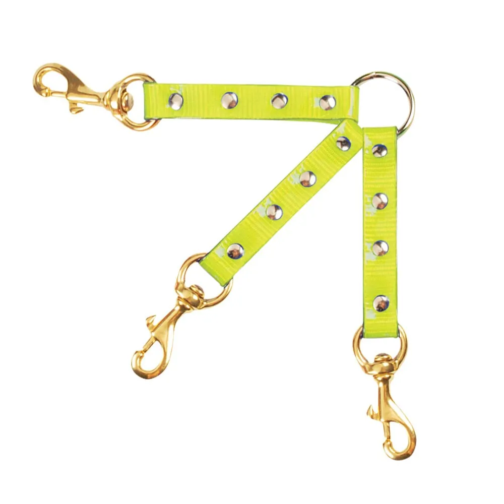 Nite Lite Day-Glo Three Dog Lead Couplers