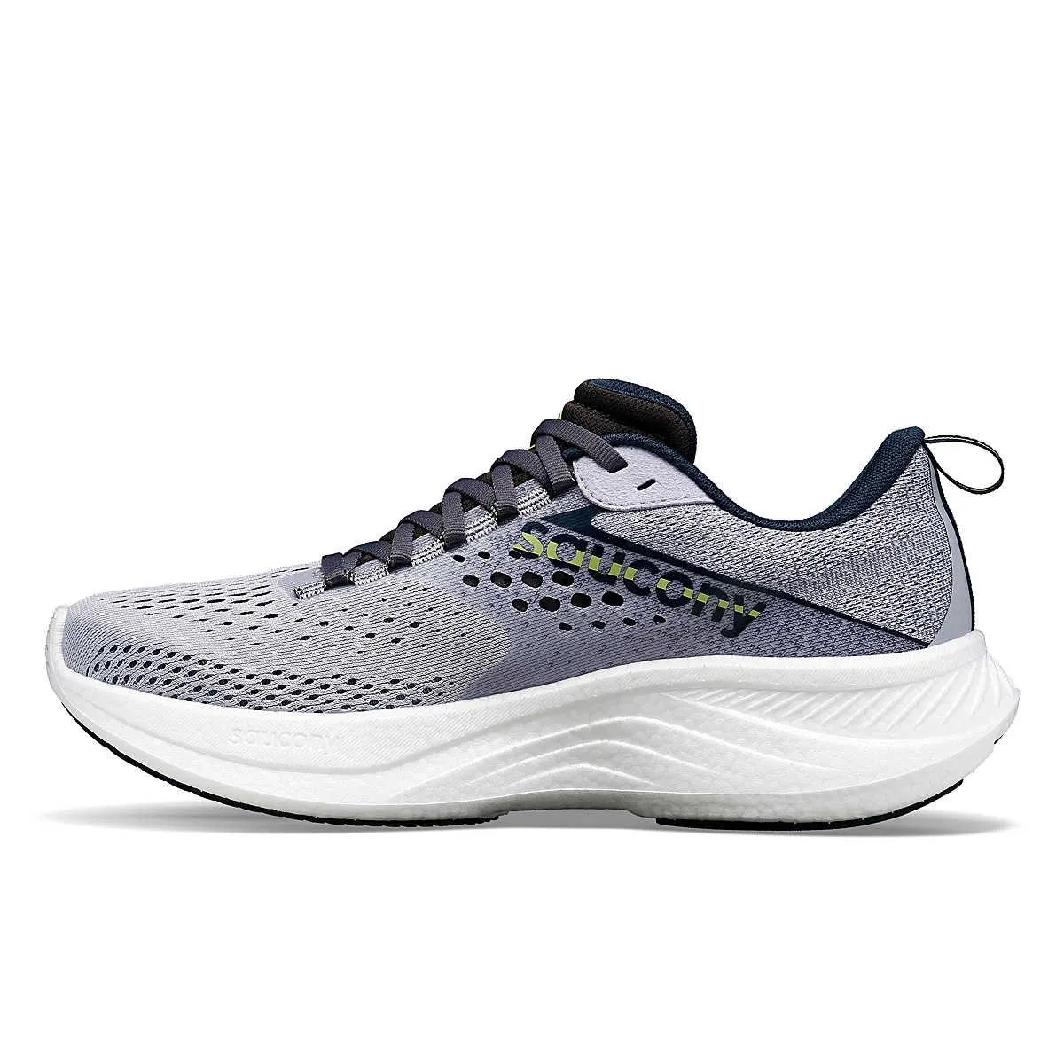 Saucony Women's Ride 17 Running Shoe Iris/Navy