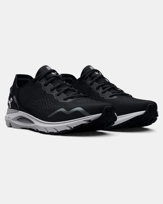 UA Mens HOVR Sonic 6 Black Shoes